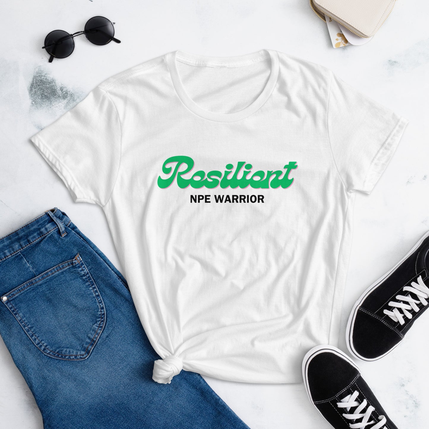 Resilient NPE- Women's short sleeve t-shirt